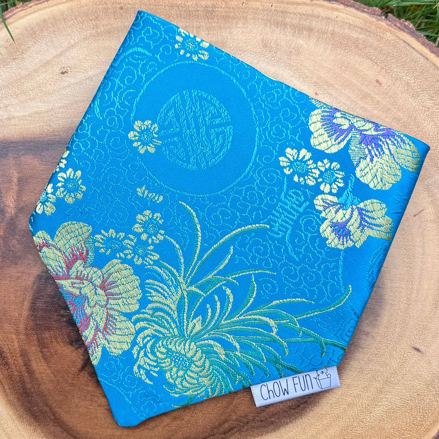Baby Blue Chrysanthemums Bandana