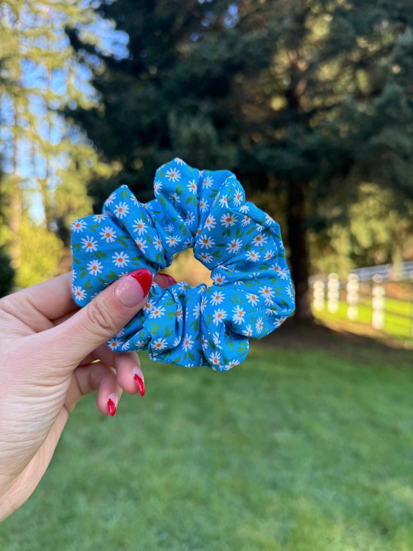 Daisy Delight Scrunchie