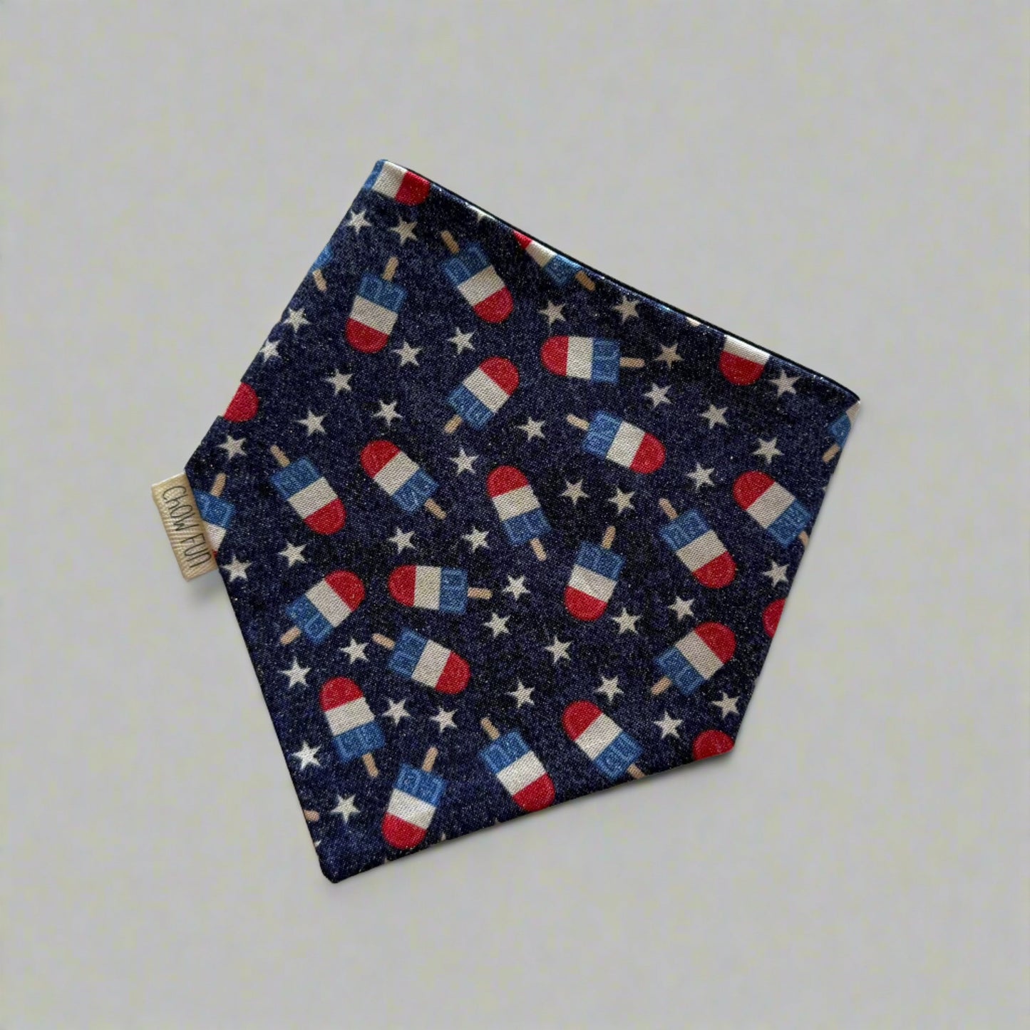 Fourth of July Pupsicles Bandana