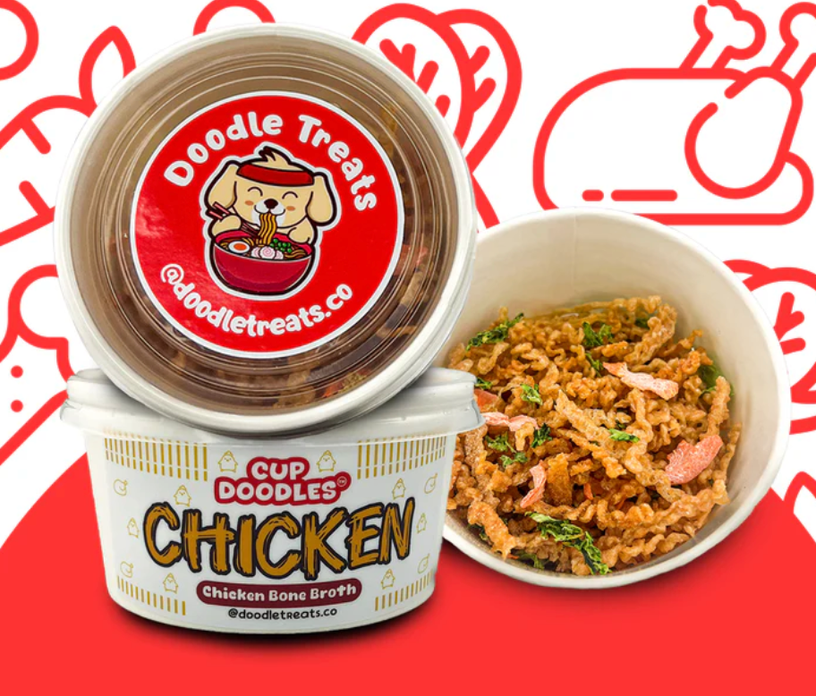 Chicken Cup Noodles For Dogs & Cats – Chow Fun