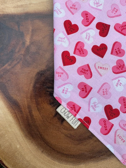 Sweethearts for a Sweetheart Bandana