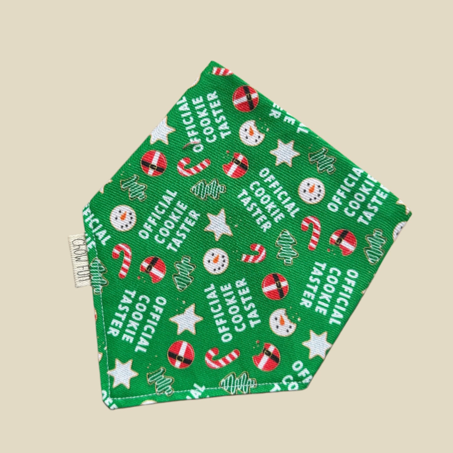 Reversible Official Cookie Taster Bandana