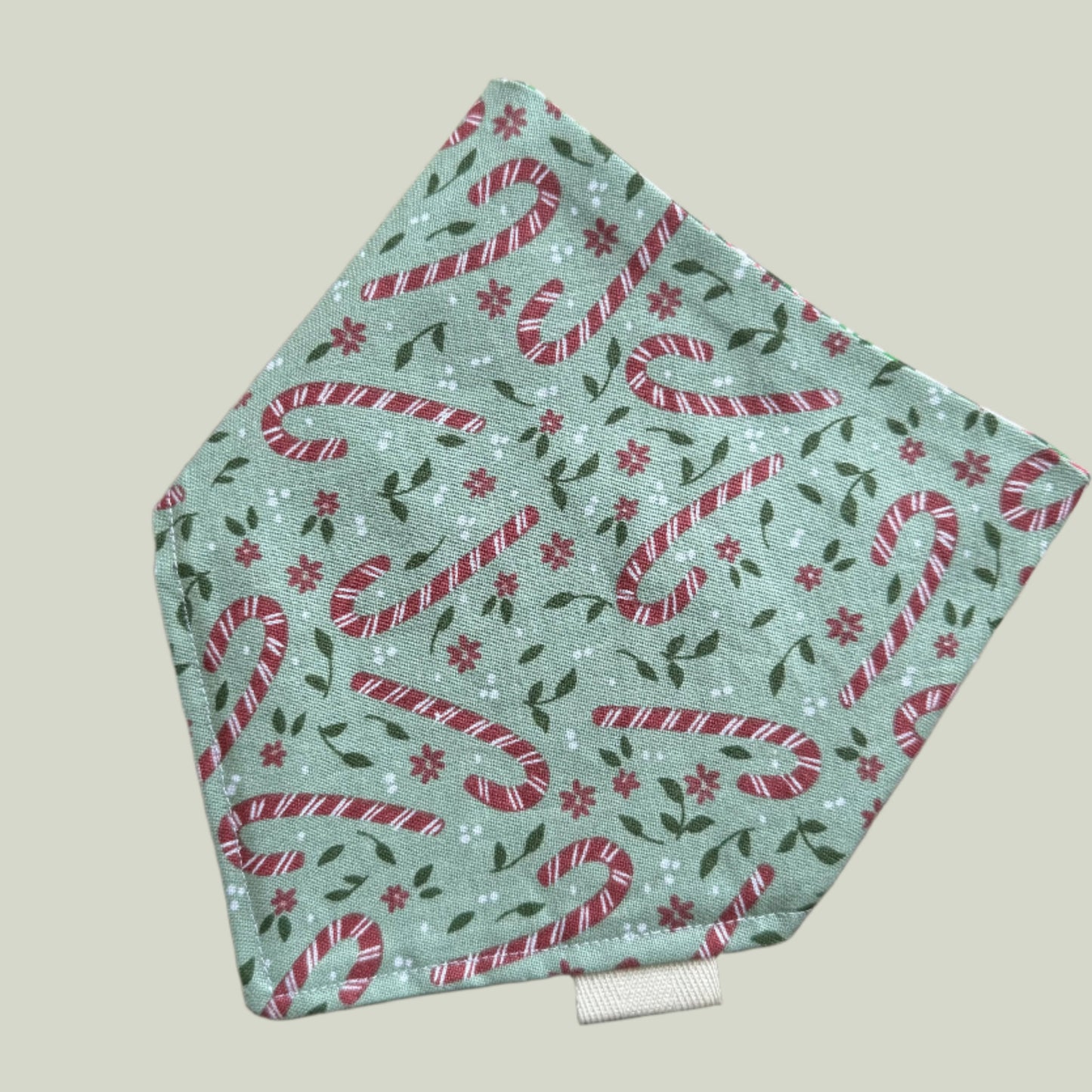 Reversible Candy Cane Lane Bandana