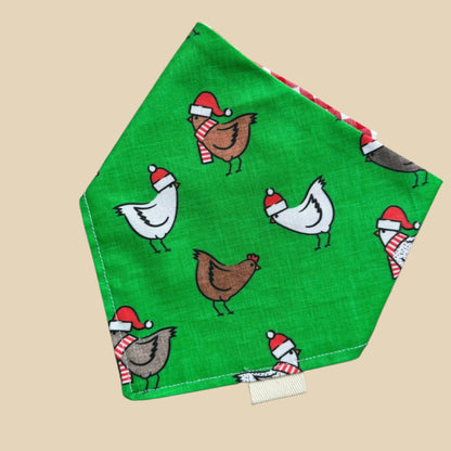 Reversible Santa's Farm Bandana