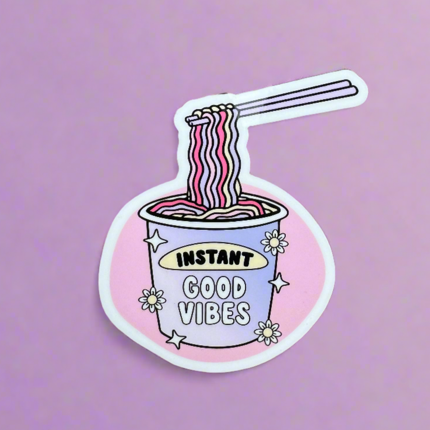 Instant Good Vibes Sticker