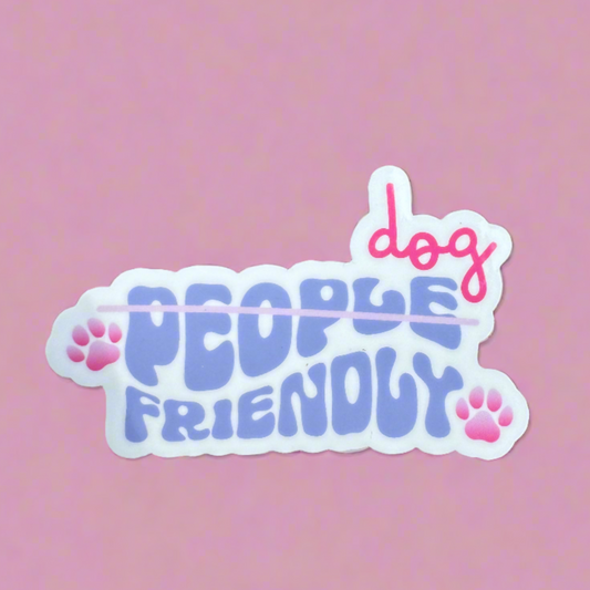 Dog Friendly Sticker