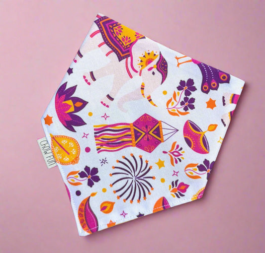 Elegant Elephants Bandana