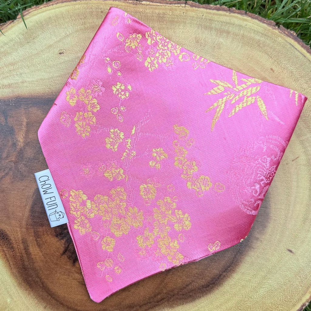 ✨NEW✨ Limited Edition Pink Lucky Bamboo Bandana