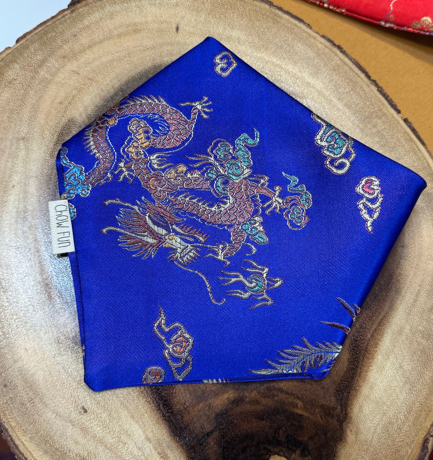 Iridescent Indigo Dragon Bandana