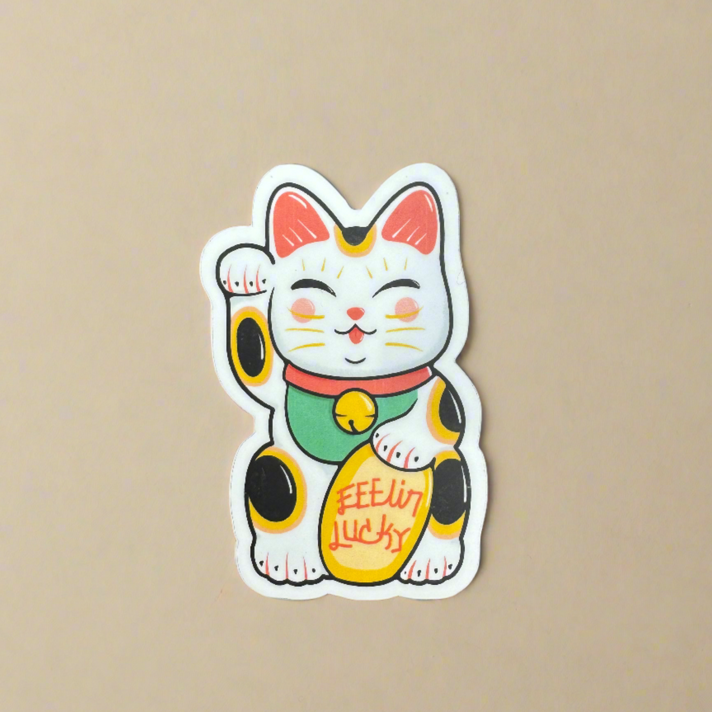 Lucky Cat Sticker