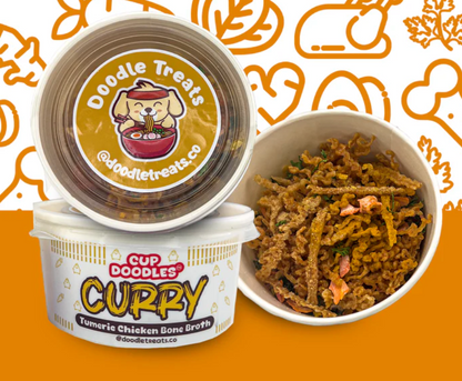 "Curry" Chicken Cup Noodles For Dogs & Cats