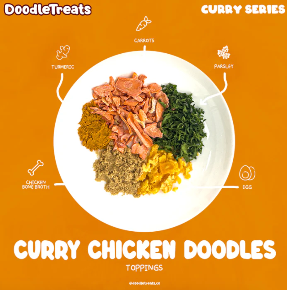 "Curry" Chicken Cup Noodles For Dogs & Cats