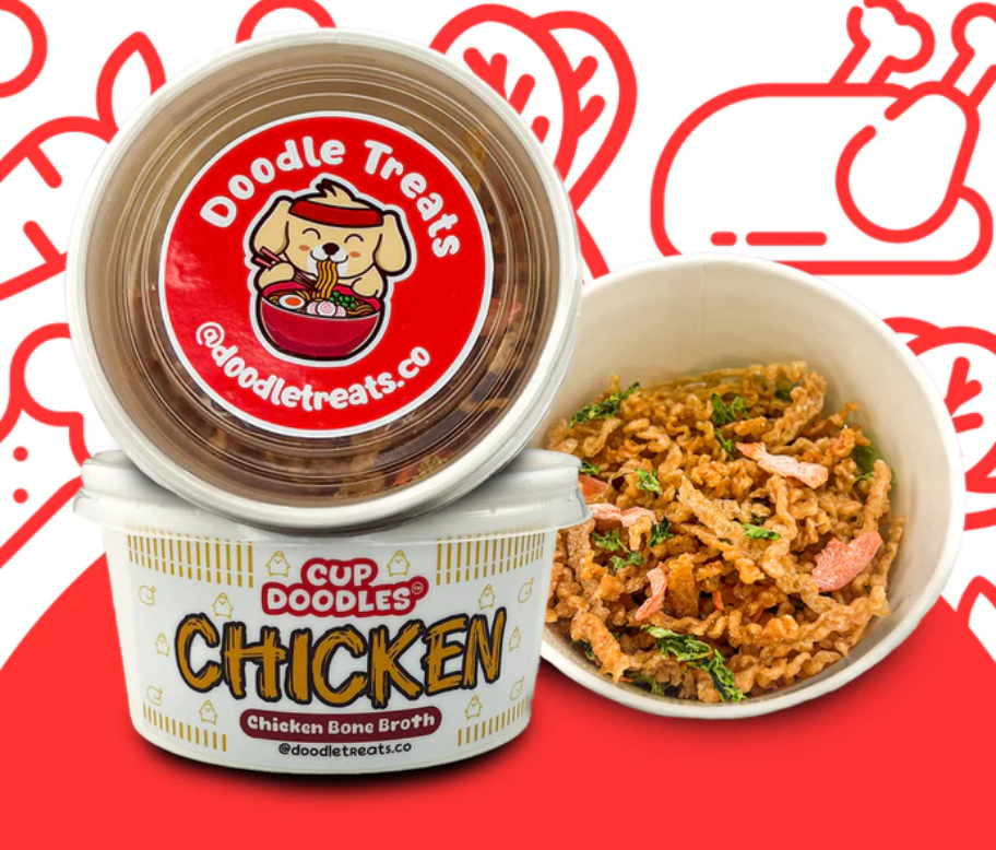 Chicken Cup Noodles For Dogs & Cats