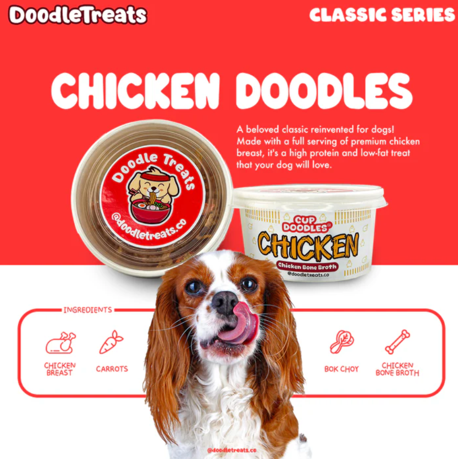 Chicken Cup Noodles For Dogs & Cats