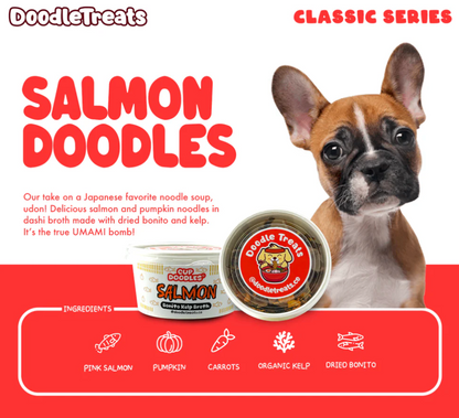 Salmon Cup Noodles For Dogs & Cats